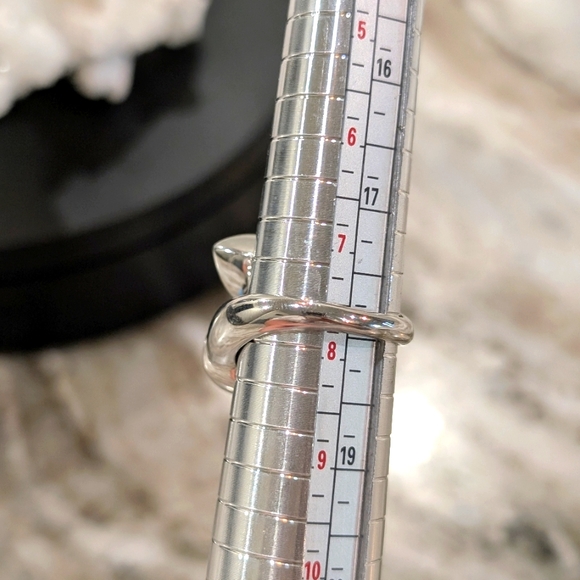 925 Silver Larimar And Blue Topaz Ring - Picture 3 of 10